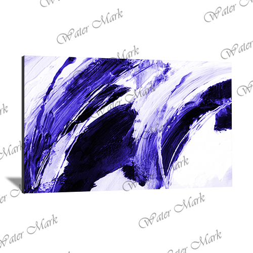 Abstract Blue Landscape-101