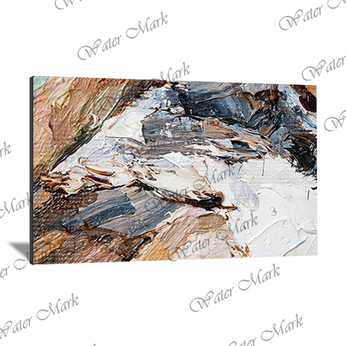 Abstract Brown Landscape-102