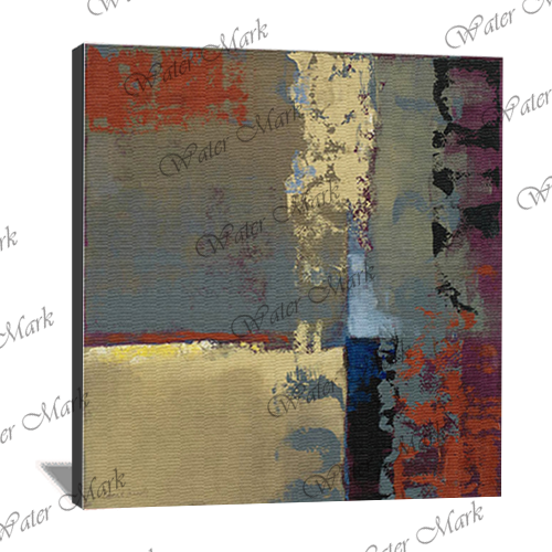 Abstract Multi Color Square-121