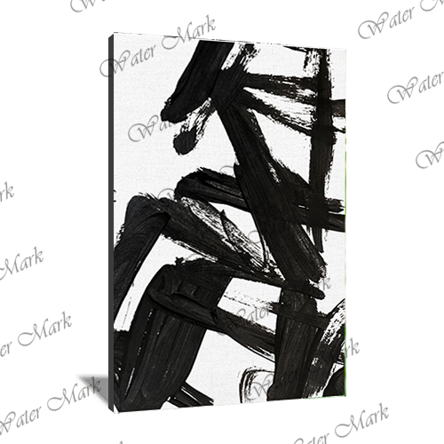 Abstract Black Portrait-101