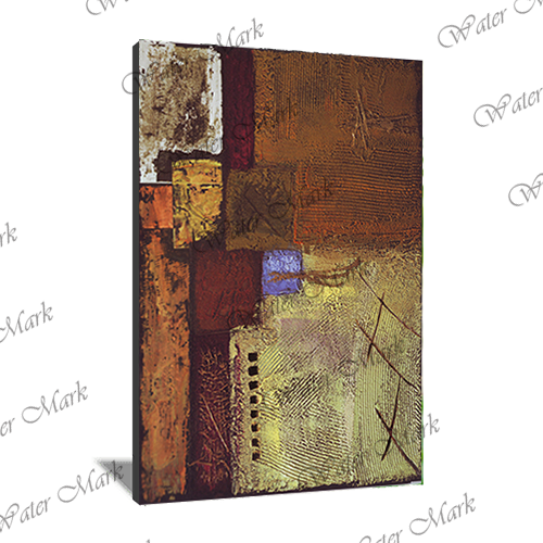 Abstract Brown Portrait-101