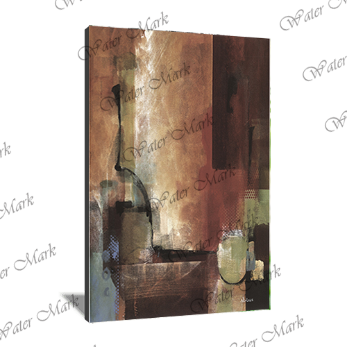 Abstract Brown Portrait-102