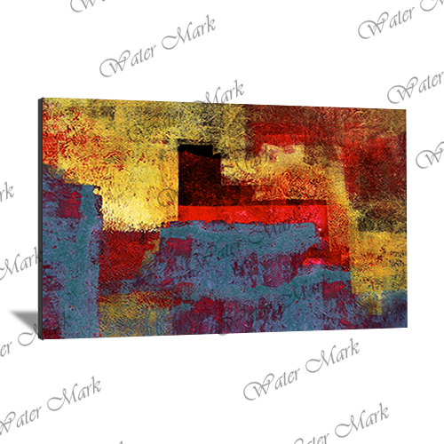 Abstract Multi Color Landscape-105