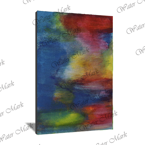 Abstract Multi Color Portrait-101