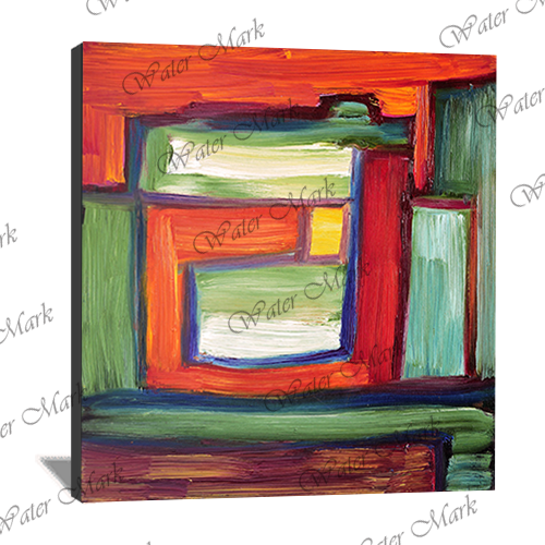 Classic Art  Abstract Square-102