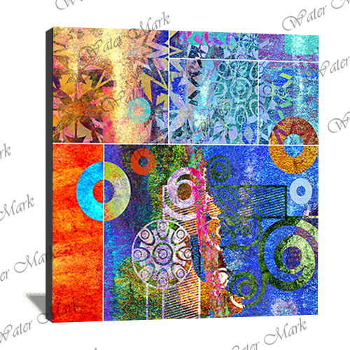 Classic Art  Abstract Square-104