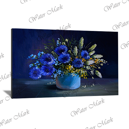 Classic Art Floral Landscape-102 - Photo Block Plus