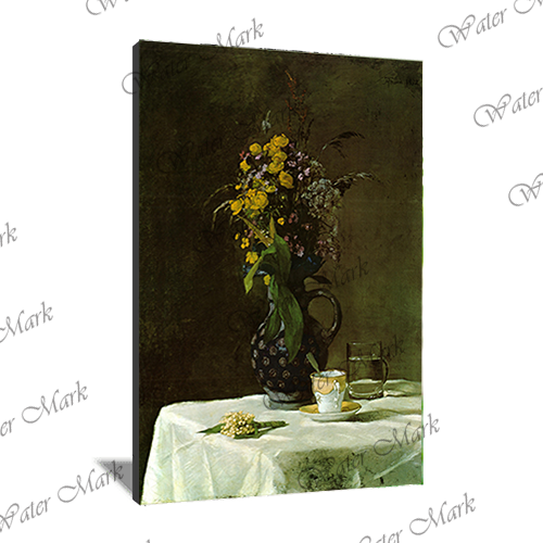 Classic Art Floral Portrait-102