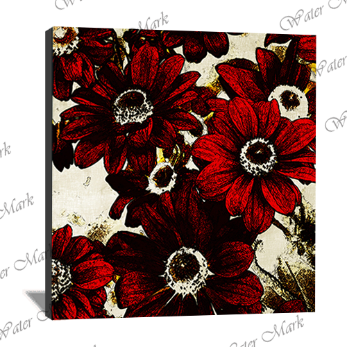 Classic Art Floral Square-104