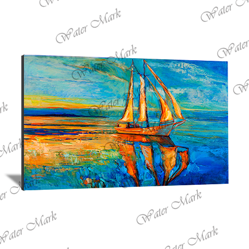 Classic Art Sea Landscape111 - Photo Block Plus