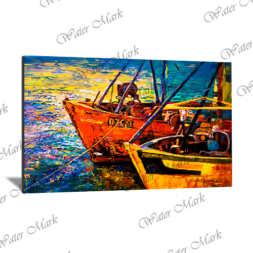 Classic Art Sea Landscape121 - Photo Block Plus