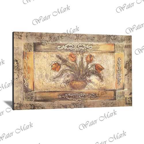 Floral Beige Landscape-102 - Photo Block Plus