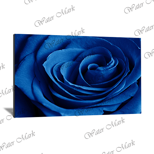 Floral Blue Landscape-107 - Photo Block Plus