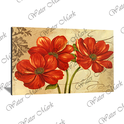 Floral Orange Landscape103 - Photo Block Plus