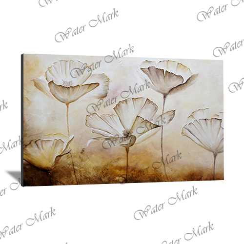 Floral White Landscape-105 - Photo Block Plus